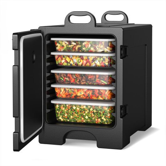 81 Quart Capacity End-loading Insulated Food Pan Carrier