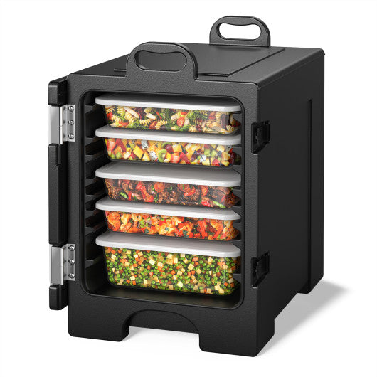 81 Quart Capacity End-loading Insulated Food Pan Carrier
