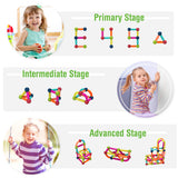 88 Pieces Magnetic Balls and Rods Set Building Blocks Set For Kids over 3 Years