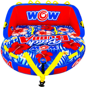 WOW Sports Beach Bubba 3 Person 3P Towable (22-WTO-3980) by Jupiter Gear
