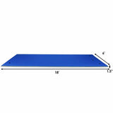 3 Layer Water Pad Foam Mat-Blue