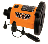 WOW Sports Thriller 1 Person Towable Water Tube - Starter Kit w/ 12V Pump & 1K Tow Rope by Jupiter Gear