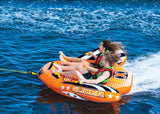 WOW Sports Glider 2 Person 2P Towable with Flex Seating (22-WTO-3966) by Jupiter Gear