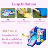 Kids Inflatable Bounce House with 380W Blower