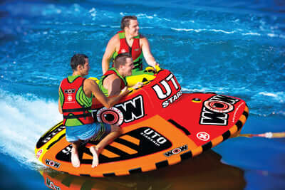 Wow Sports UTO Starship 1-5 Person Towable (15-1110) by Jupiter Gear