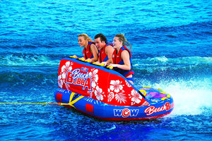 WOW Sports Beach Bubba 3 Person 3P Towable (22-WTO-3980) by Jupiter Gear