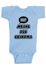 No Means Ask Grandma Bodysuit - Aiden's Corner