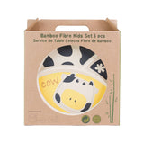Cow -5pcs Kids Dinnerware Set by Peterson Housewares & Artwares