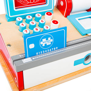 Shop Till with Scanner by Bigjigs Toys US