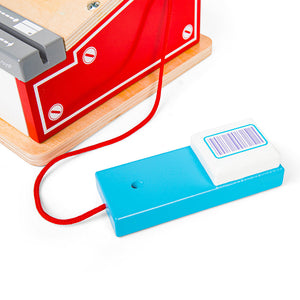 Shop Till with Scanner by Bigjigs Toys US