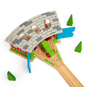 Triple Engine Shed by Bigjigs Toys US