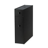 Black Bathroom Cabinet Space Saver Storage Organizer