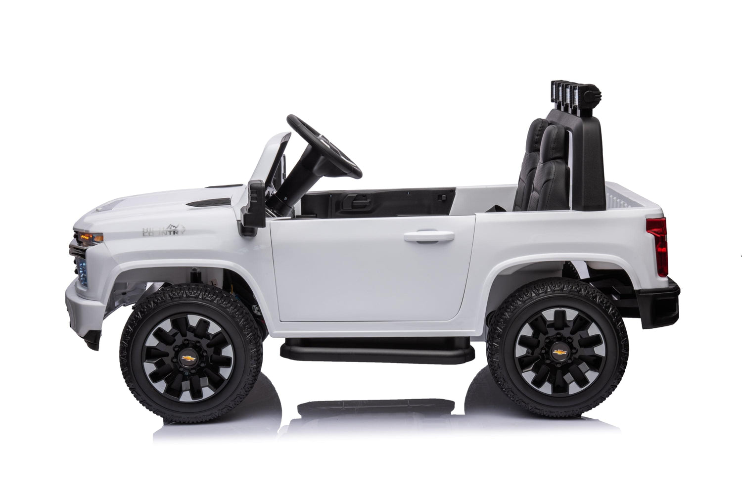 24V 4x4 Chevrolet Silverado 2 Seater Ride on Truck - DTI Direct USA