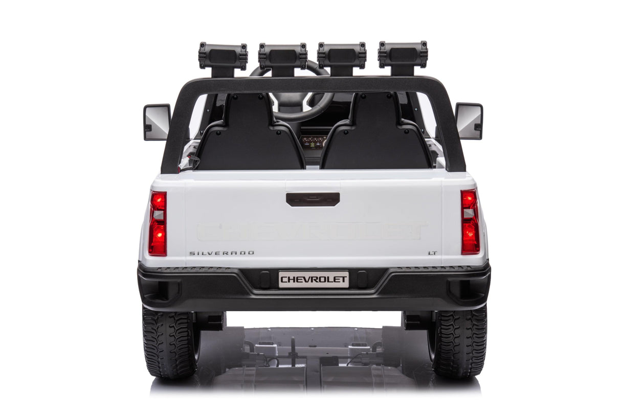 24V 4x4 Chevrolet Silverado 2 Seater Ride on Truck - DTI Direct USA
