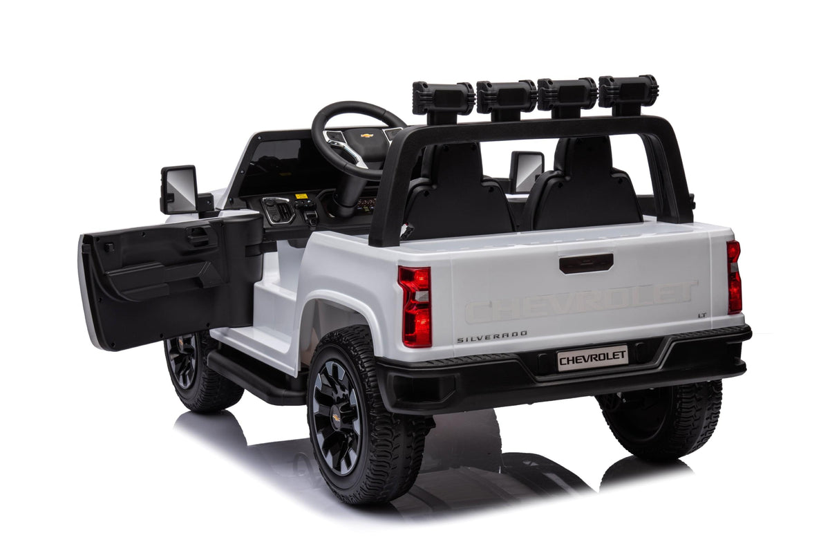 24V 4x4 Chevrolet Silverado 2 Seater Ride on Truck - DTI Direct USA