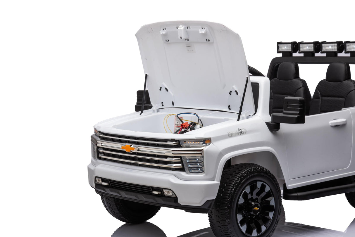 24V 4x4 Chevrolet Silverado 2 Seater Ride on Truck - DTI Direct USA