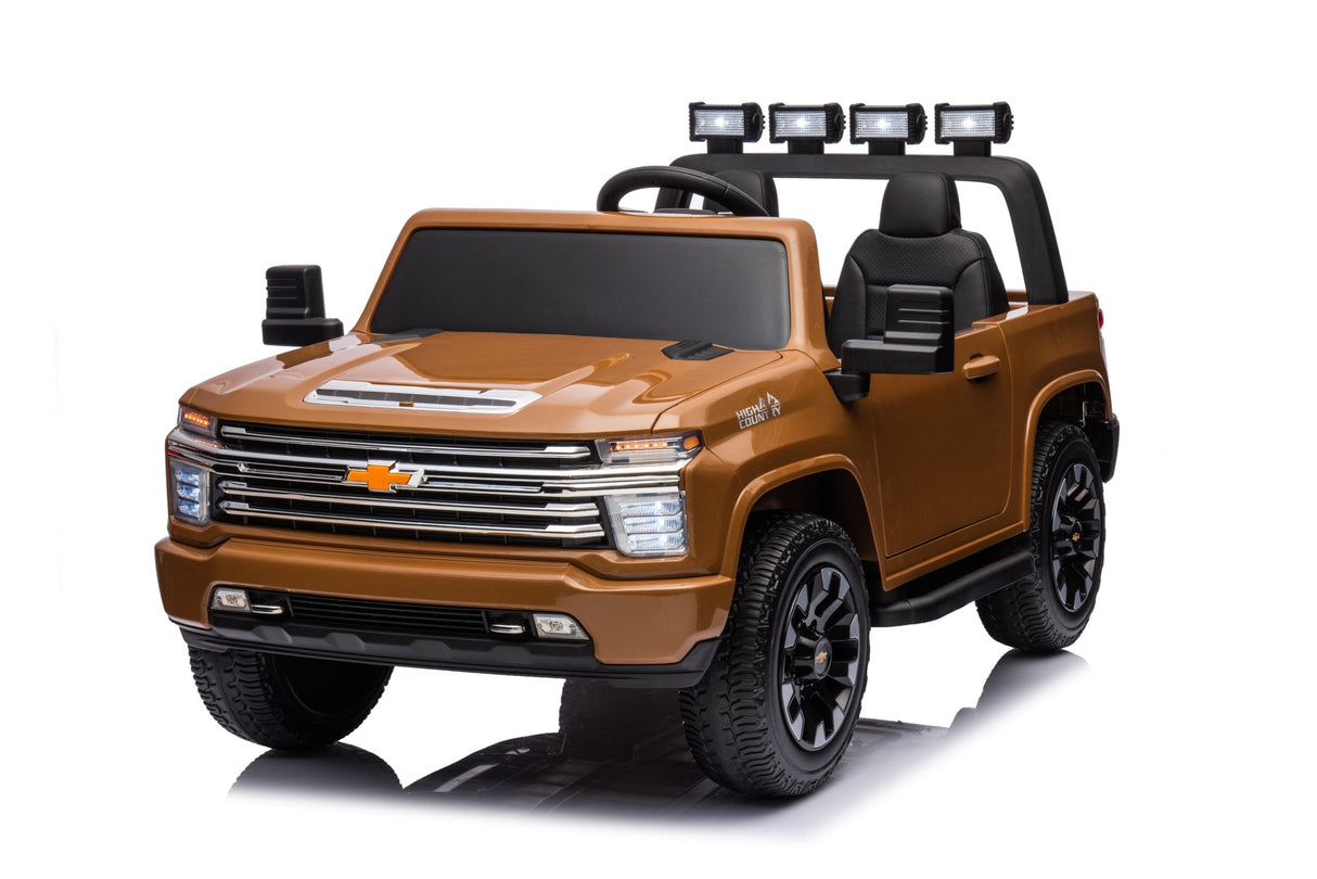 24V 4x4 Chevrolet Silverado 2 Seater Ride on Truck - DTI Direct USA