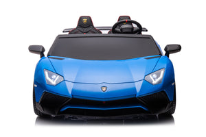 24V Lamborghini Aventador 2 Seater Ride on Car for Kids with Brushless Motor - DTI Direct USA