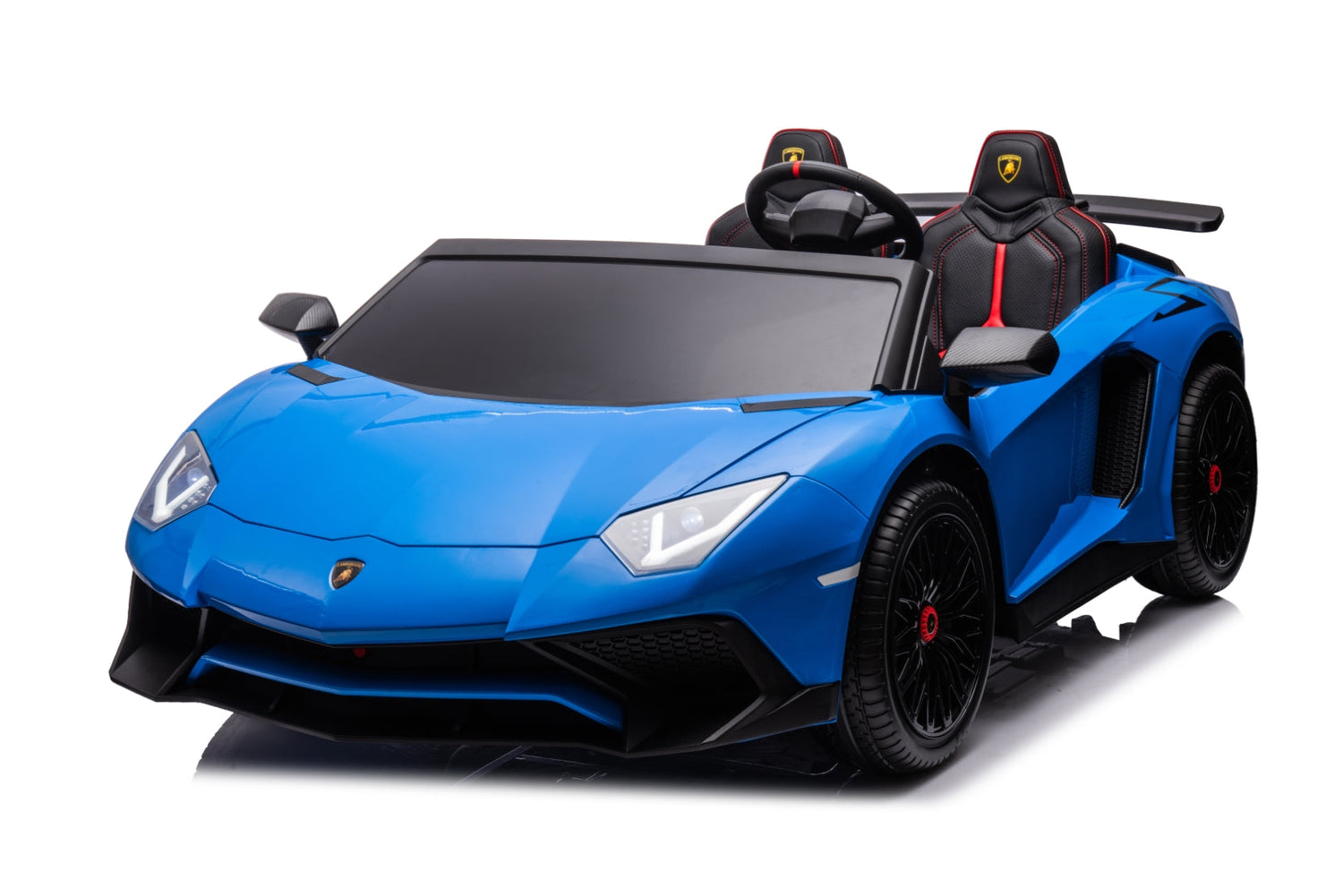 24V Lamborghini Aventador 2 Seater Ride on Car for Kids with Brushless Motor - DTI Direct USA