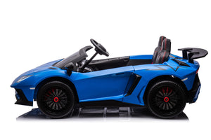 24V Lamborghini Aventador 2 Seater Ride on Car for Kids with Brushless Motor - DTI Direct USA