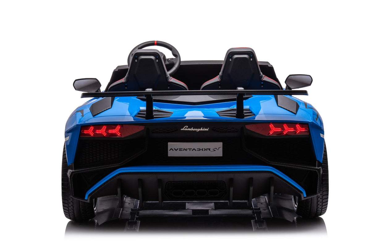 24V Lamborghini Aventador 2 Seater Ride on Car for Kids with Brushless Motor - DTI Direct USA
