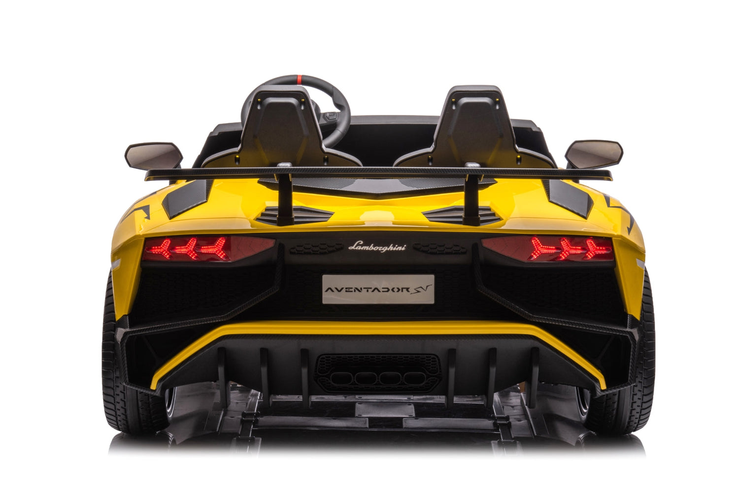 24V Lamborghini Aventador 2 Seater Ride on Car for Kids with Brushless Motor - DTI Direct USA