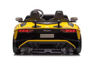 24V Lamborghini Aventador 2 Seater Ride on Car for Kids with Brushless Motor - DTI Direct USA