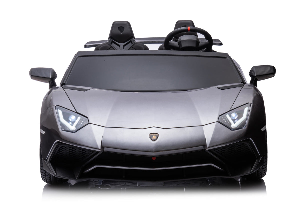 24V Lamborghini Aventador 2 Seater Ride on Car for Kids with Brushless Motor - DTI Direct USA