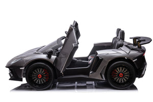 24V Lamborghini Aventador 2 Seater Ride on Car for Kids with Brushless Motor - DTI Direct USA