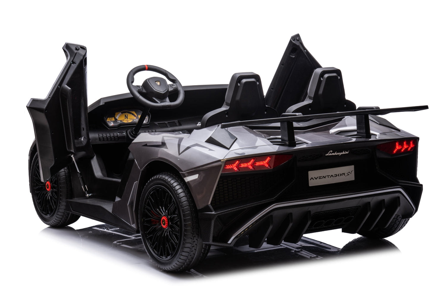 24V Lamborghini Aventador 2 Seater Ride on Car for Kids with Brushless Motor - DTI Direct USA