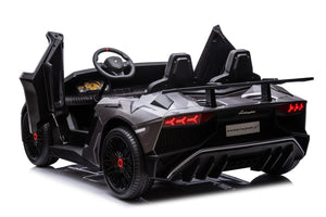 24V Lamborghini Aventador 2 Seater Ride on Car for Kids with Brushless Motor - DTI Direct USA