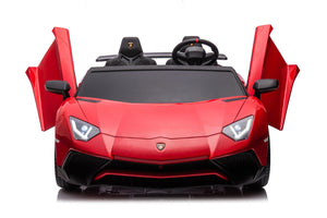 24V Lamborghini Aventador 2 Seater Ride on Car for Kids with Brushless Motor - DTI Direct USA