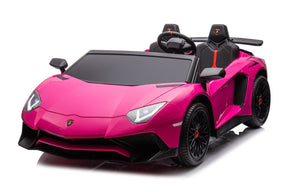 24V Lamborghini Aventador 2 Seater Ride on Car for Kids with Brushless Motor - DTI Direct USA