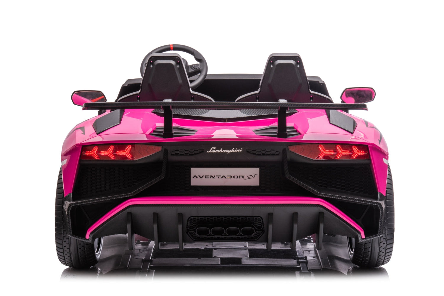 24V Lamborghini Aventador 2 Seater Ride on Car for Kids with Brushless Motor - DTI Direct USA