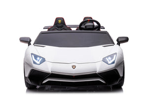 24V Lamborghini Aventador 2 Seater Ride on Car for Kids with Brushless Motor - DTI Direct USA