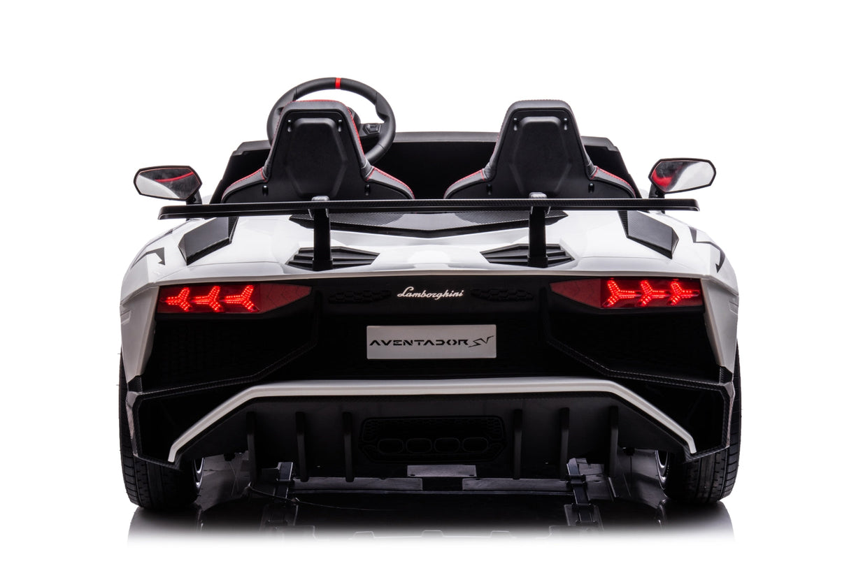 24V Lamborghini Aventador 2 Seater Ride on Car for Kids with Brushless Motor - DTI Direct USA