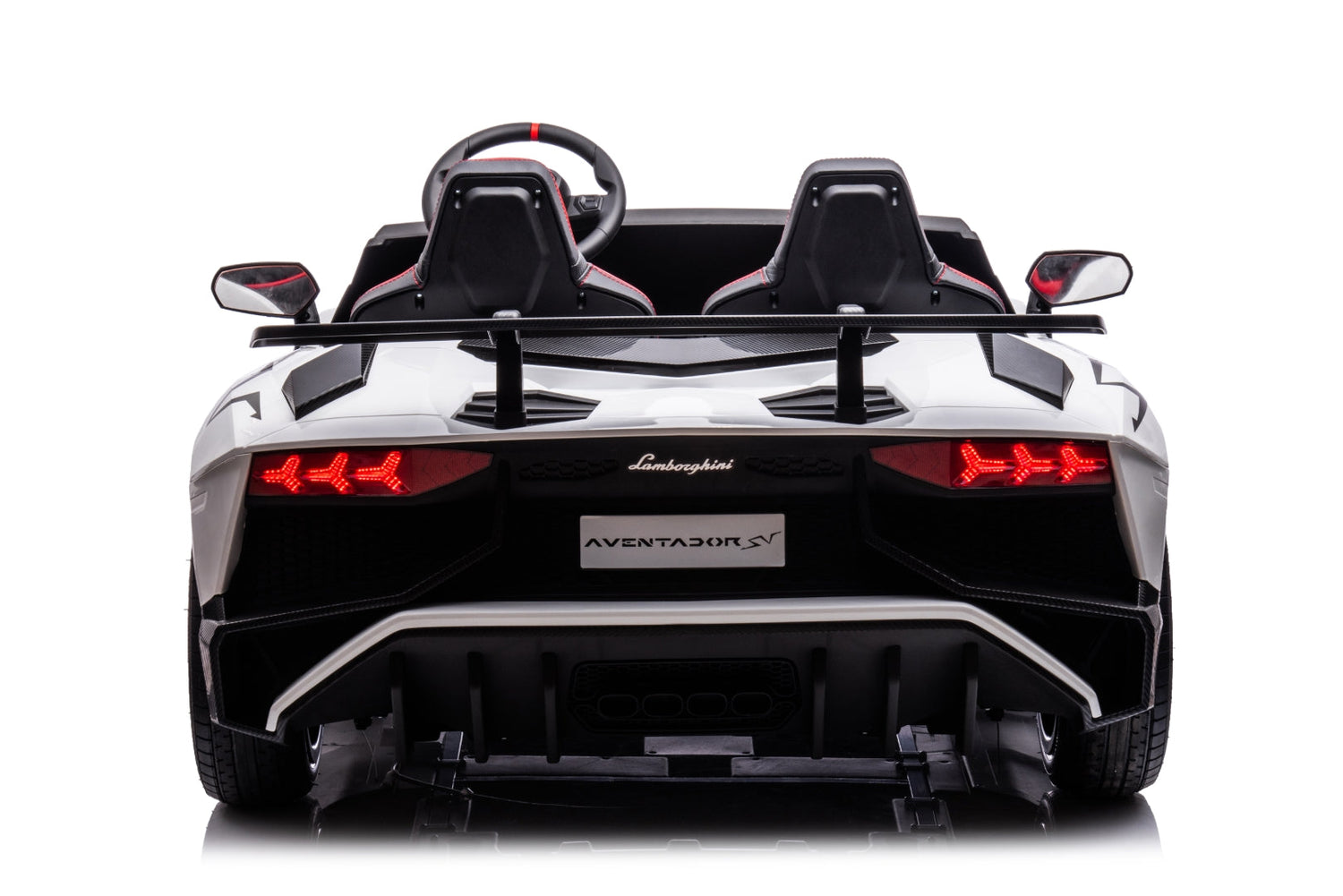24V Lamborghini Aventador 2 Seater Ride on Car for Kids with Brushless Motor - DTI Direct USA
