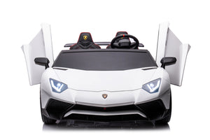 24V Lamborghini Aventador 2 Seater Ride on Car for Kids with Brushless Motor - DTI Direct USA
