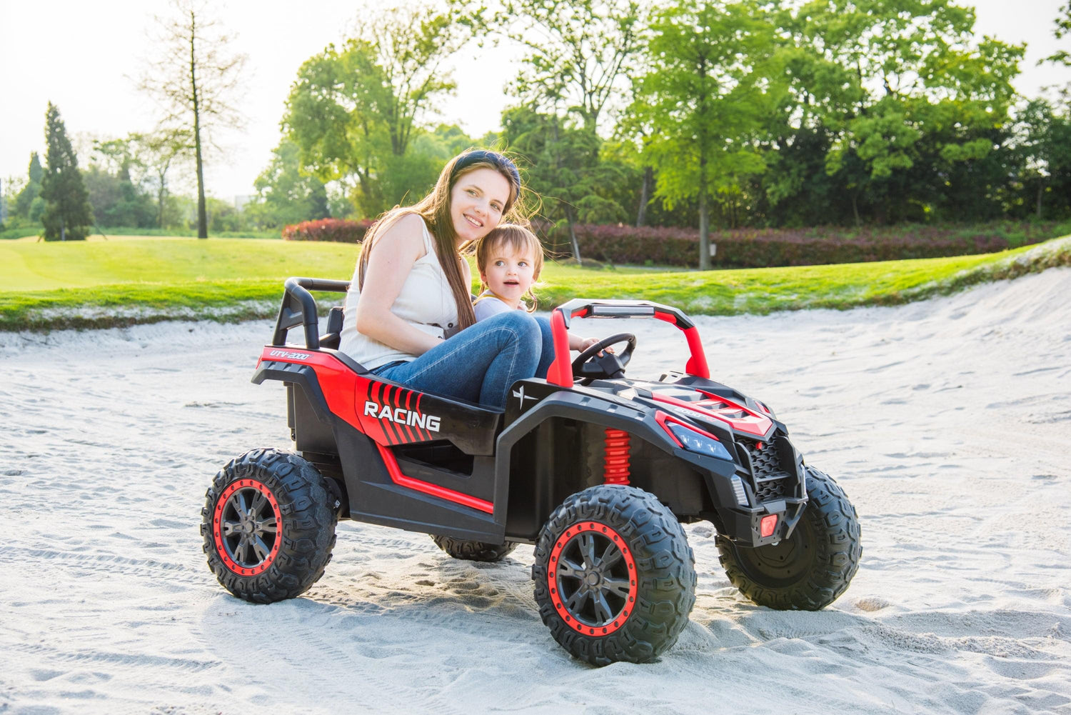 24V 4x4 Freddo Dune Buggy Buccaneer 2 Seater Ride-on - DTI Direct USA