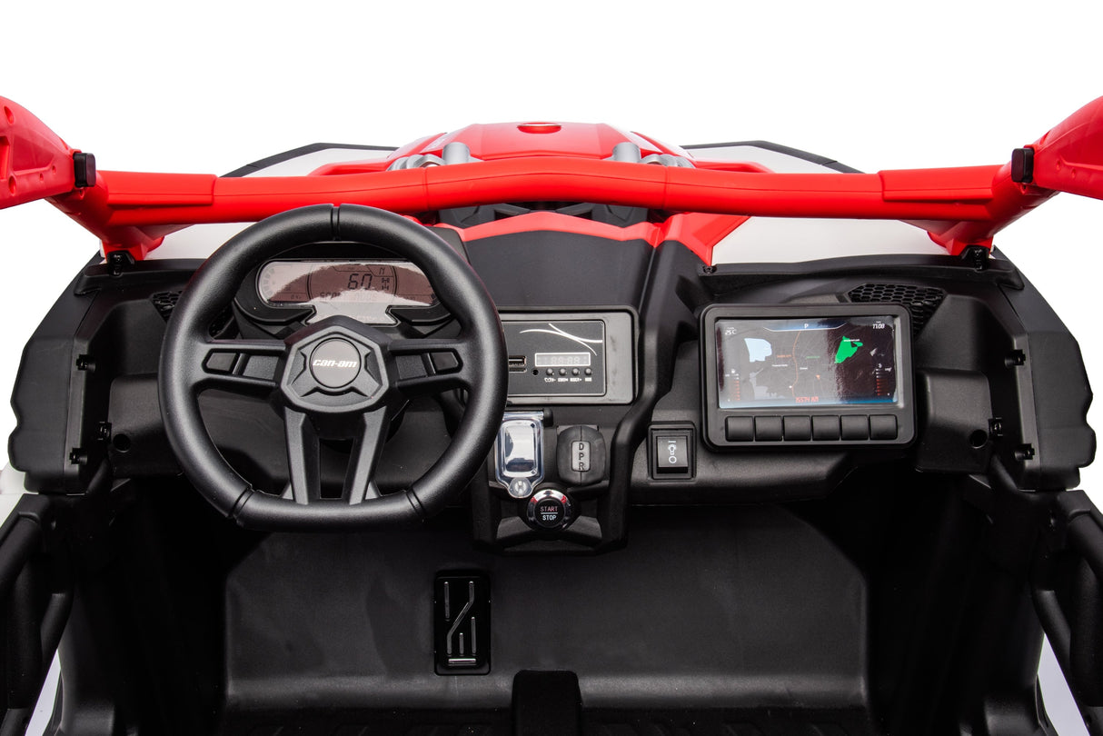 2x24V 4x4 Can Am Maverick 2 Seater Ride on UTV for Kids - DTI Direct USA