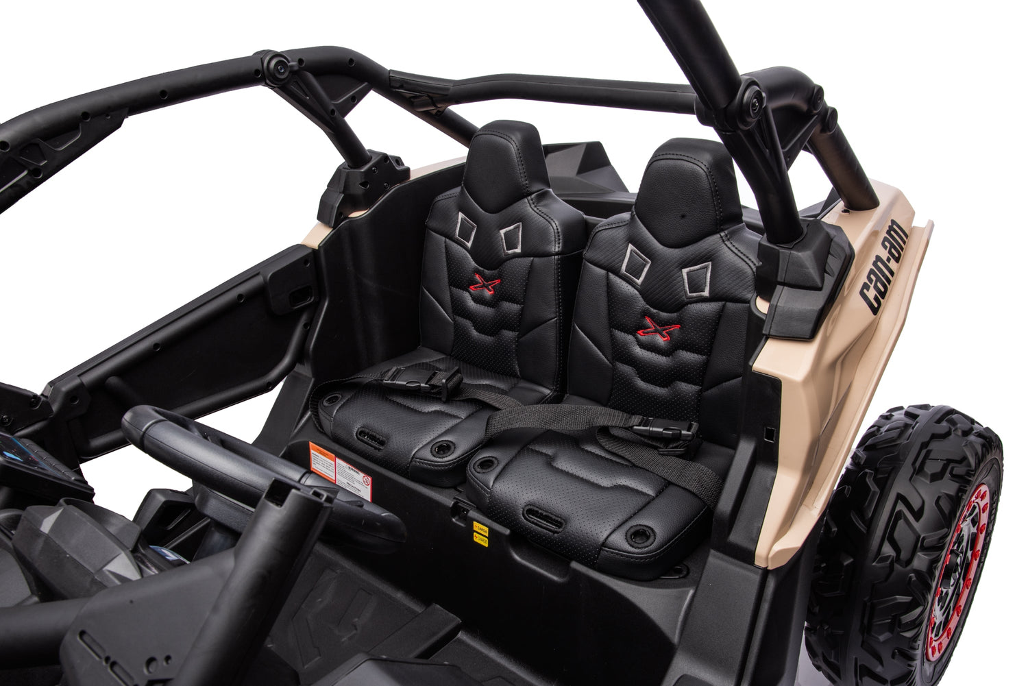 2x24V 4x4 Can Am Maverick 2 Seater Ride on UTV for Kids - DTI Direct USA