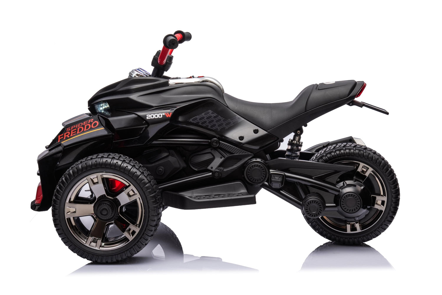 12V Freddo Spider 3 Wheel Motorcycle Trike 2 Seater - DTI Direct USA