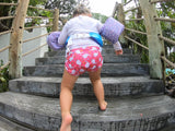 Narwhals 2-5 years Nageuret Swim Diaper (Hot Pink) by Beau & Belle Littles