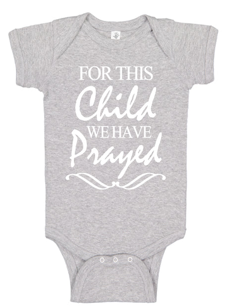 For This Child Bodysuits - Aiden's Corner