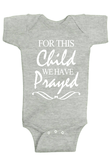 For This Child Bodysuits - Aiden's Corner