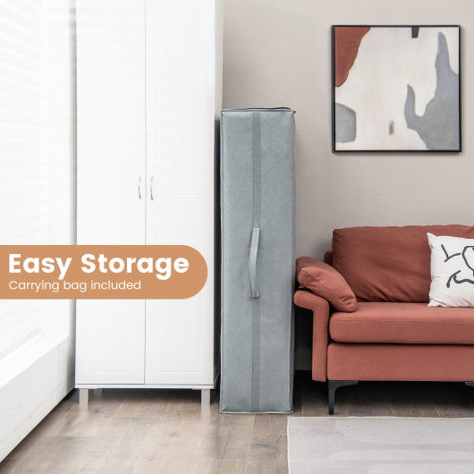 4 Inch Tri-fold Cool Gel Memory Foam Mattress-Full Size