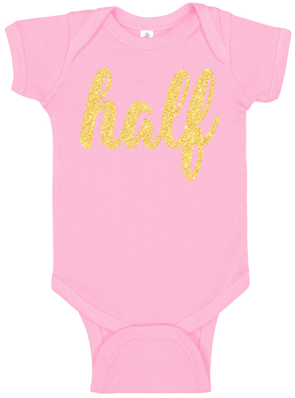 Half Gold Birthday Bodysuit - Aiden's Corner