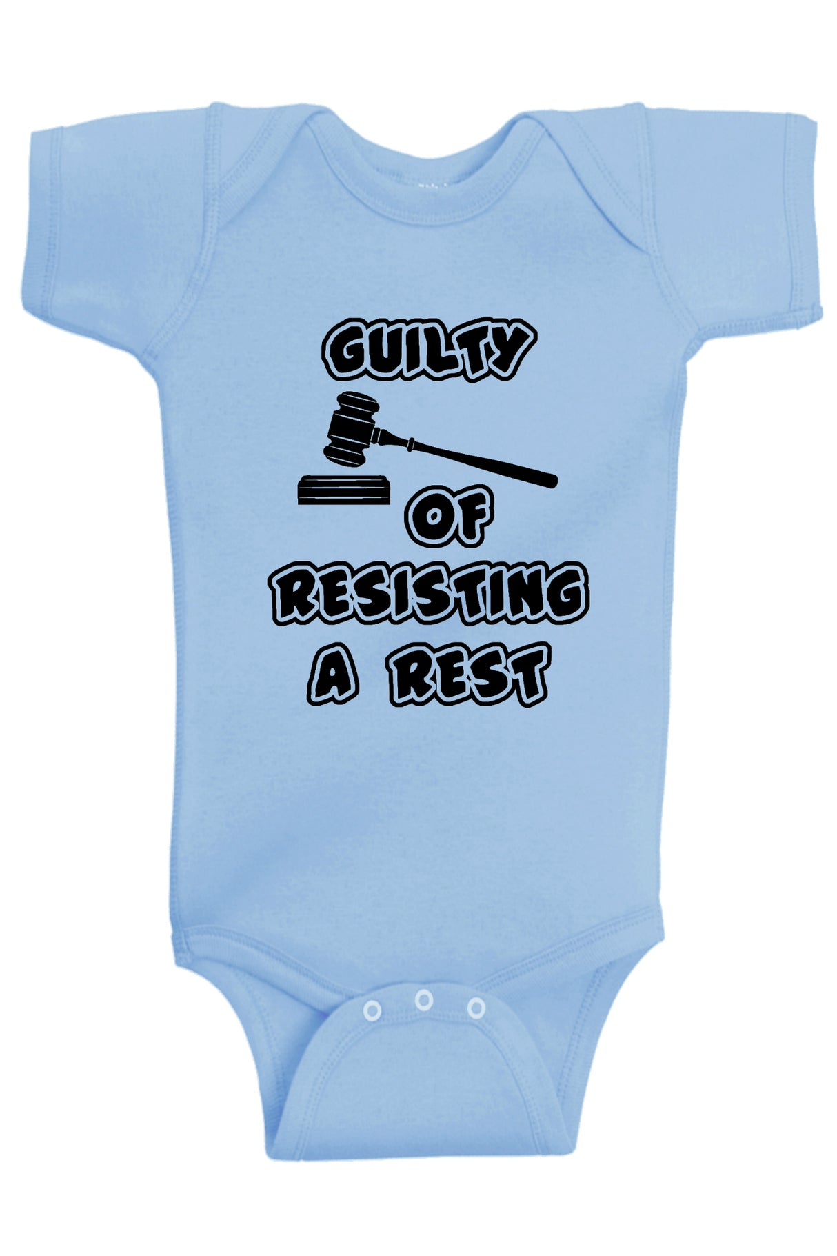 Guilty Of Resisting A Rest Bodysuits - Aiden's Corner