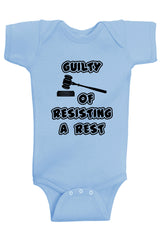 Guilty Of Resisting A Rest Bodysuits - Aiden's Corner