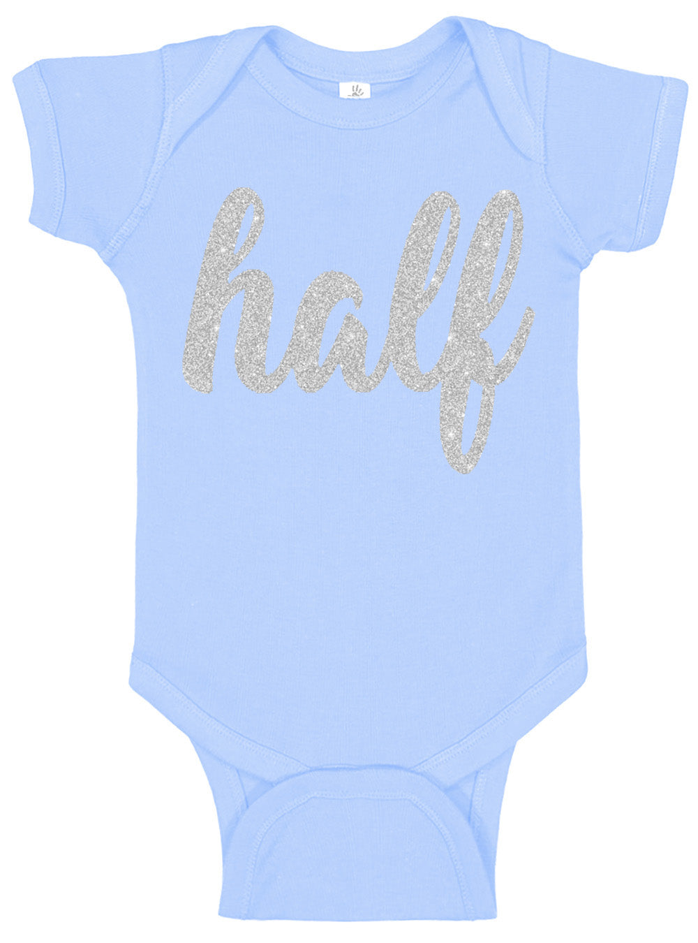 Half Silver Birthday Bodysuit - Aiden's Corner